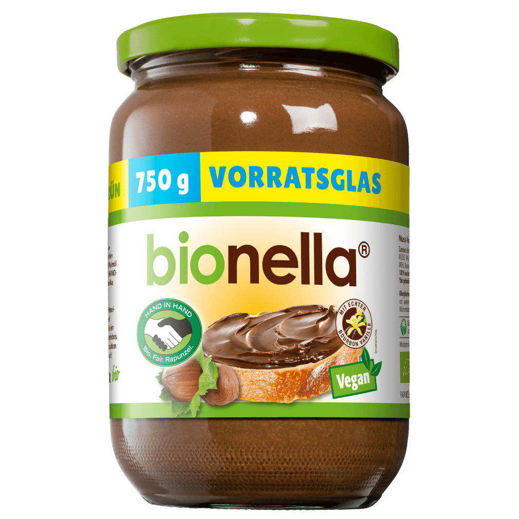 Bionella Nussnougat Creme Von Rapunzel Bei Greenist De