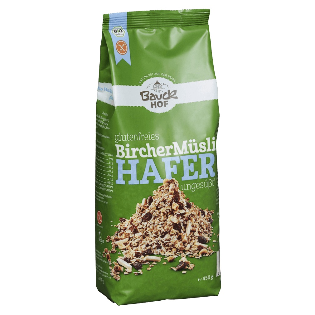 Bio Bircher M Sli Hafer Unges T Von Bauckhof Bei Greenist De