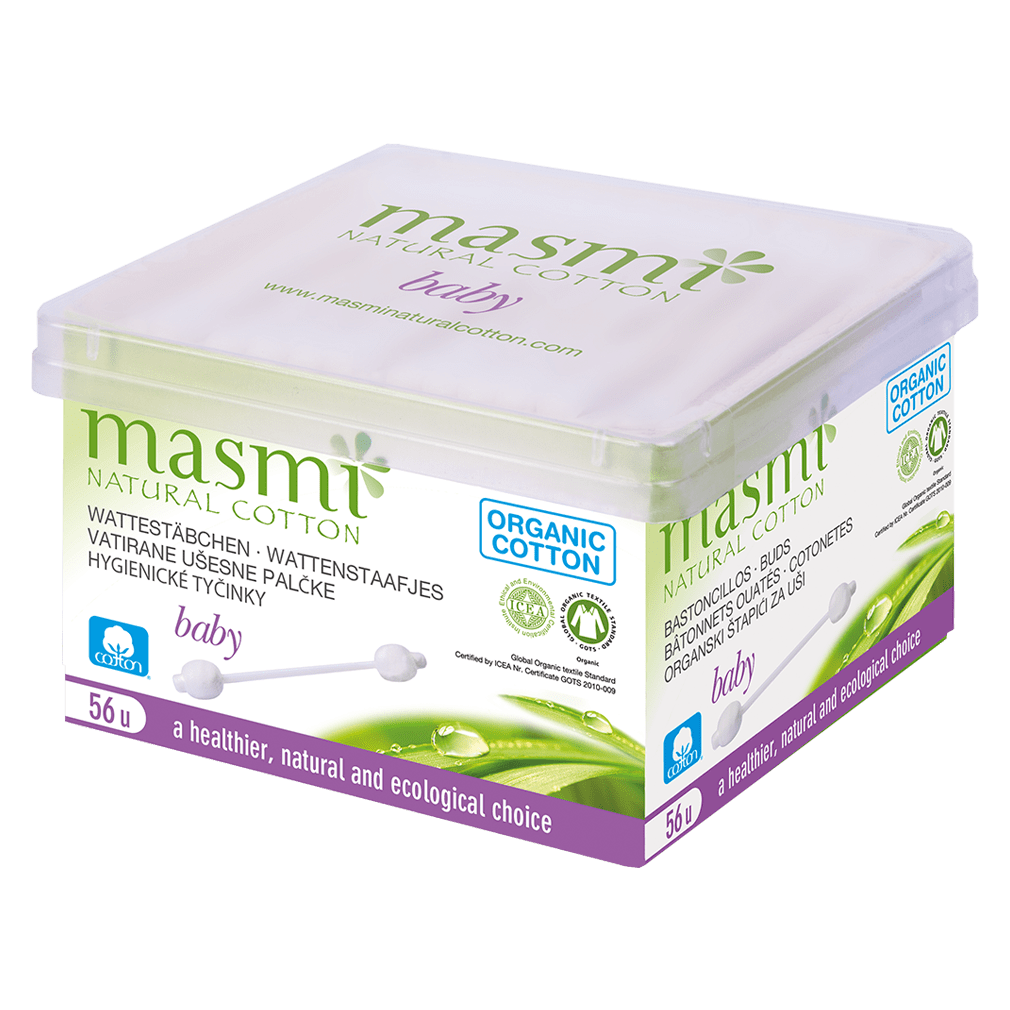 Bio Ohrstäbchen Baby von Masmi Organic Care bei greenist de