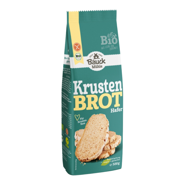 Bauckhof Bio Krustenbrot Hafer glutenfrei