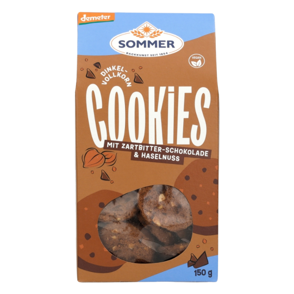 Sommer Bio Dinkel Schoko-Cookies