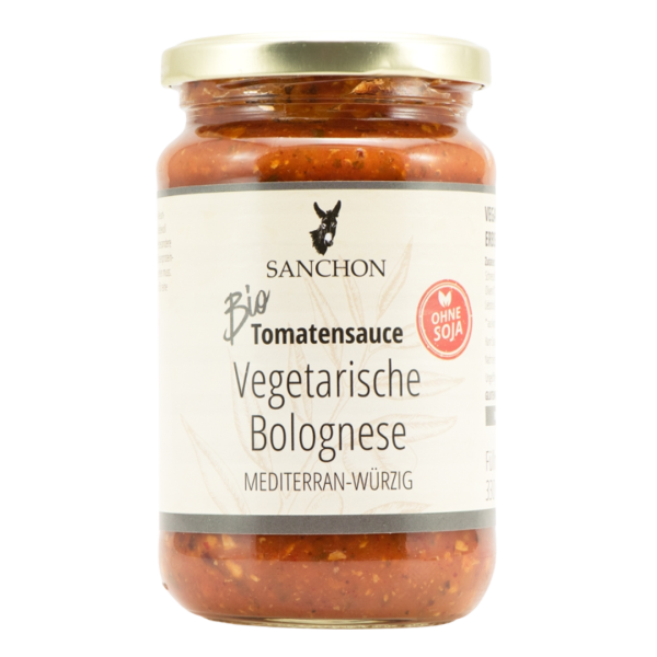 Sanchon Bio Tomatensauce vegetarische Bolognese