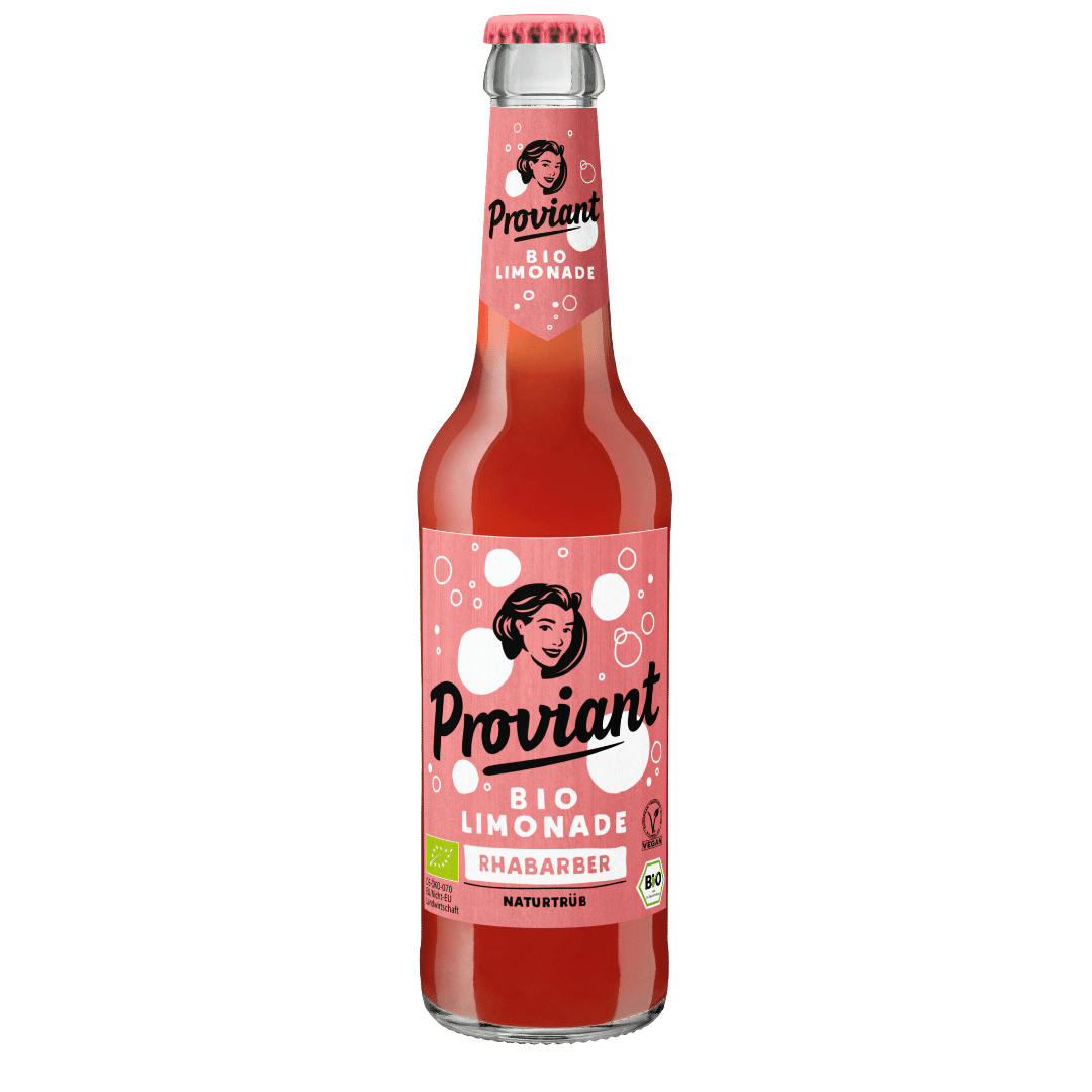 Rhabarberlimonade naturtrüb von Proviant Berlin bei greenist.de