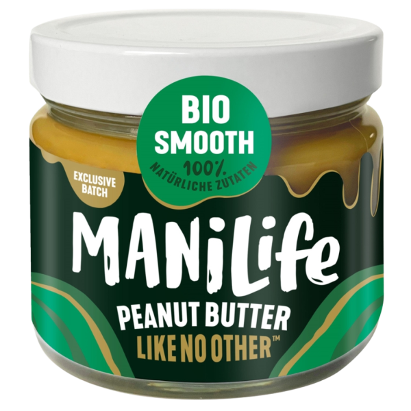 ManiLife Bio Cremige Erdnussbutter