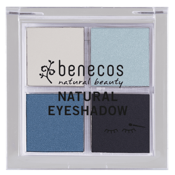 benecos Quattro Eyeshadow true blue