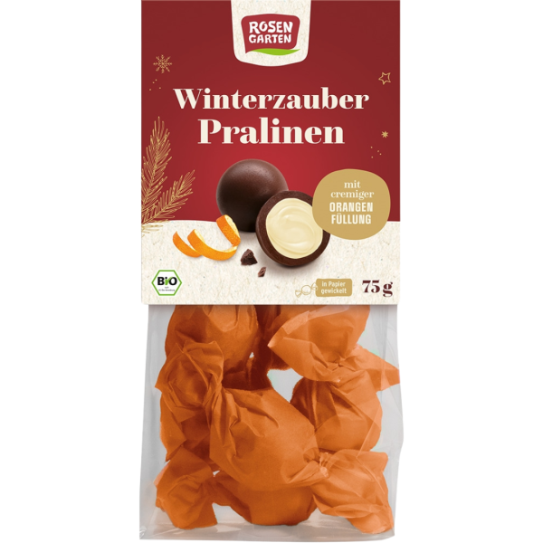 Rosengarten Winterzauber Pralinen