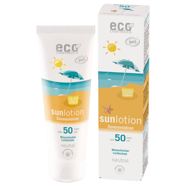 Eco Cosmetics Sonnenlotion LSF50 neutral