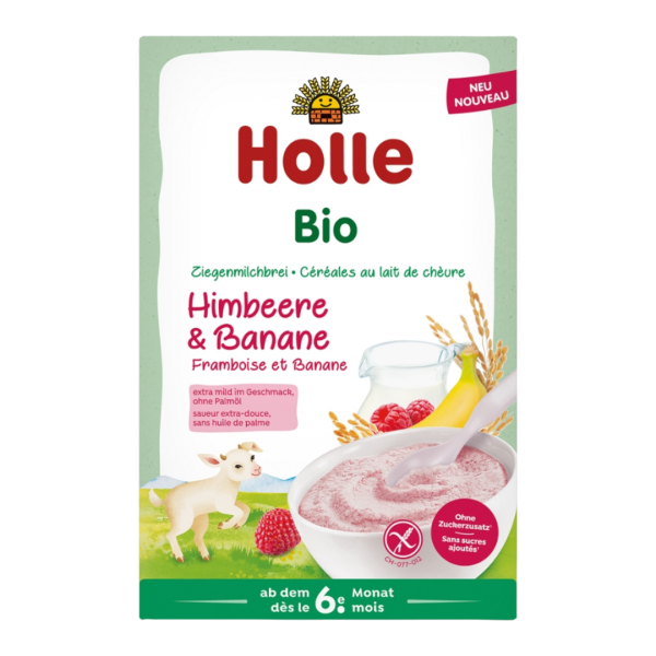 Holle Bio Milchbrei Himbeere Banane