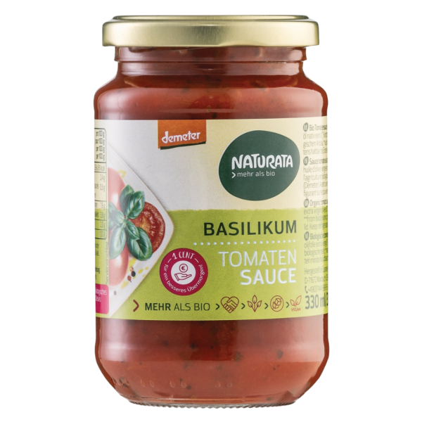 Naturata Bio Basilikum Tomatensauce