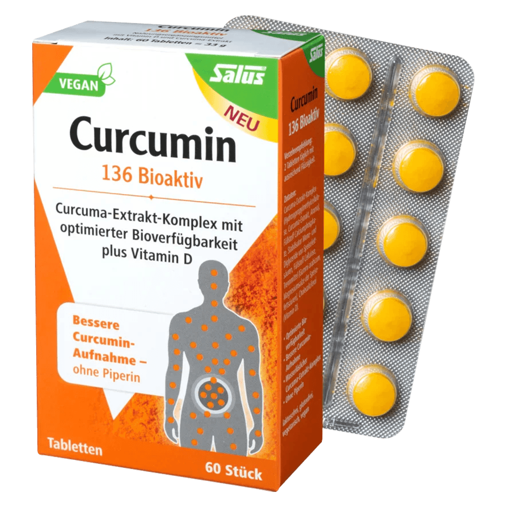 Curcumin 136 Bioaktiv Tabletten Salus 33g Bei Greenist De