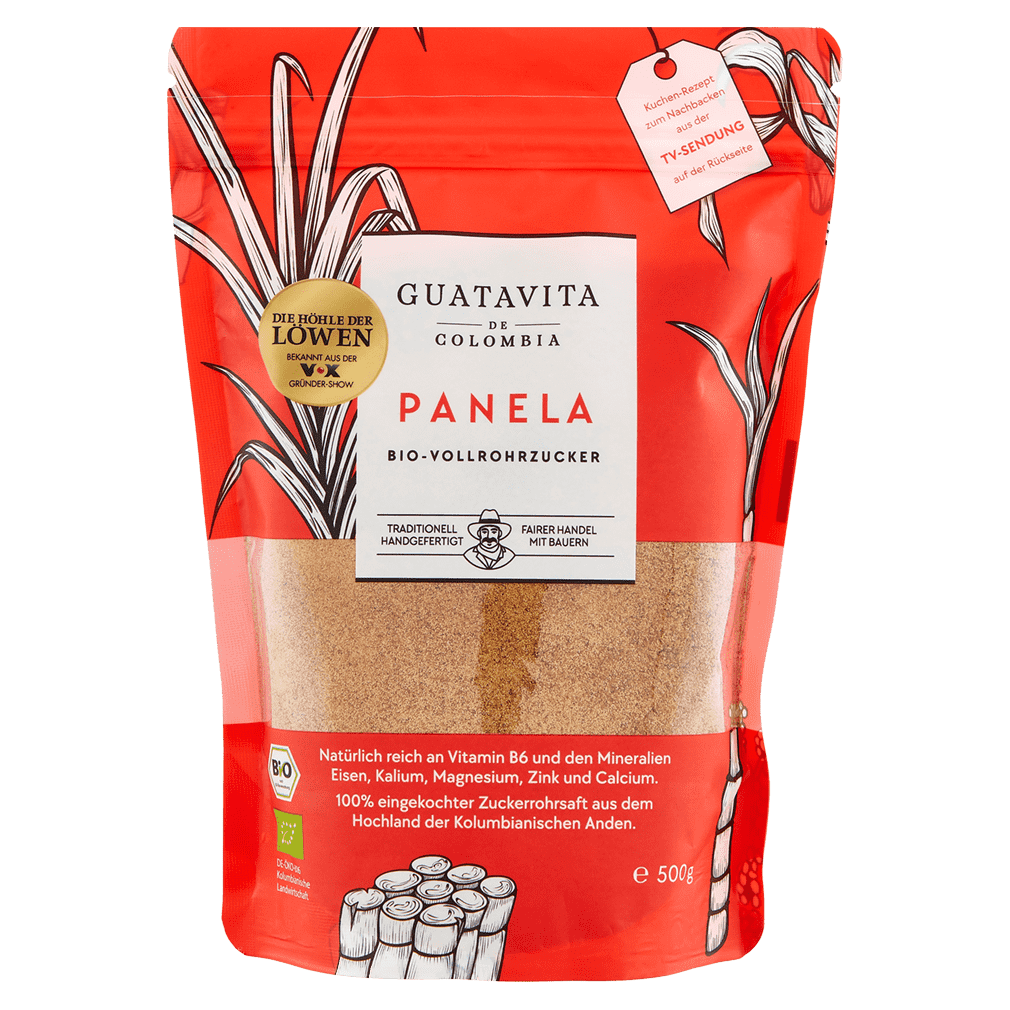 Bio Panela Vollrohrzucker Guatavita 0 5kg Bei Greenist De