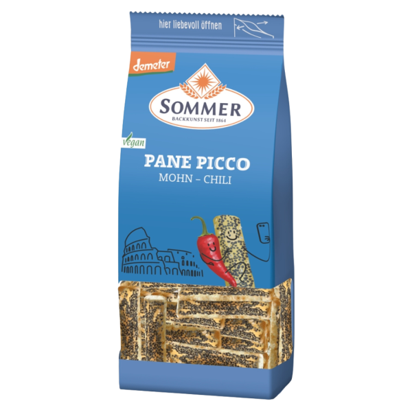 Sommer Bio Pane Picco Mohn-Chili