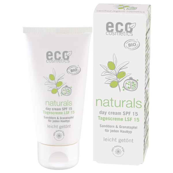 Eco Cosmetics ECO Gesichtscreme LSF 15 getönt