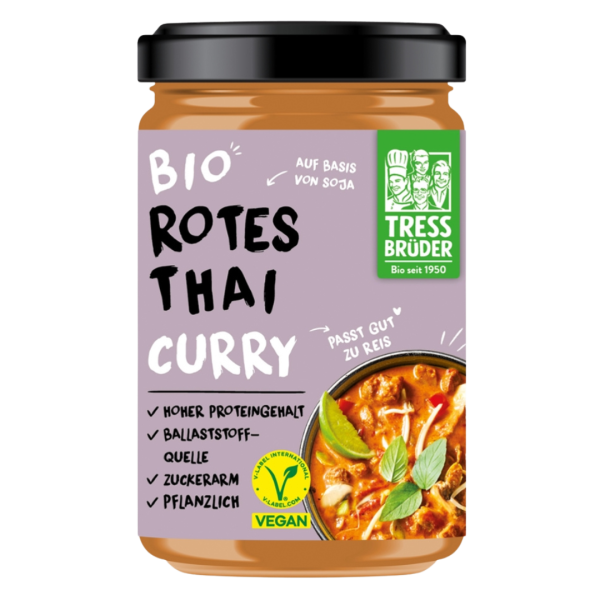 Tress Brüder Bio Rotes Thai Curry vegan