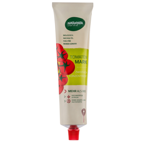 Naturata Tomatenmark, zweifach konzentriert 28-30 %, Tube