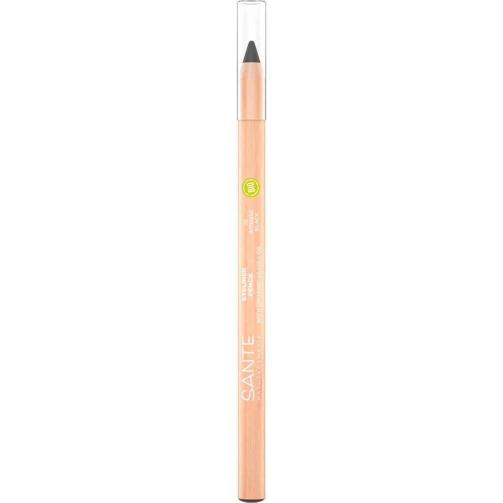 01 bei von Sante Black Eyeliner Naturkosmetik Intense Pencil