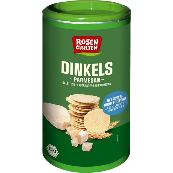 Rosengarten Bio Dinkels Parmesan Cracker