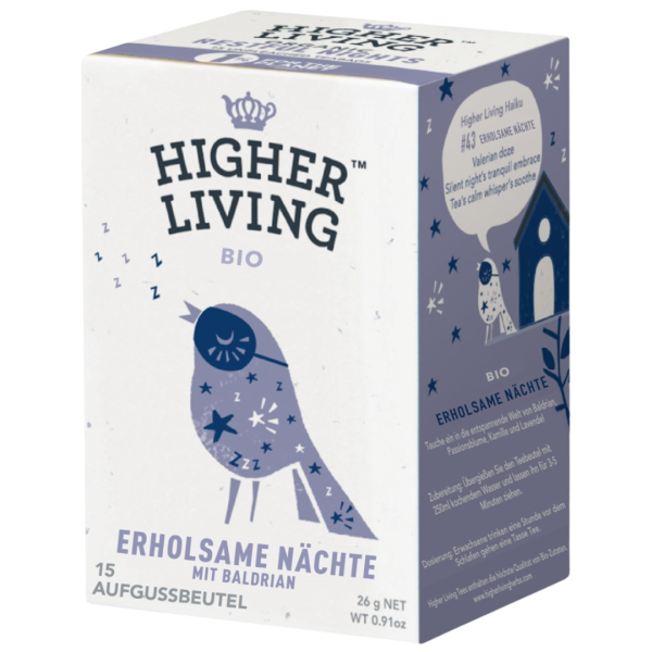 Higher Living Bio Tee Erholsame Nächte 15 Btl.