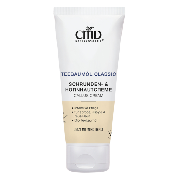 CMD Naturkosmetik Schrunden- &amp; Hornhautcreme Teebaumöl