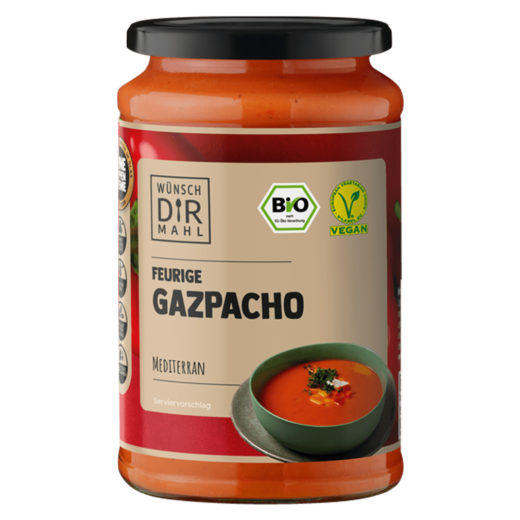 Bio Feurige Gazpacho Mediterran von Wünsch Dir Mahl bei greenist.de