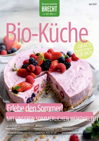 Gewürzmühle Brecht Bio-Küche Rezeptheft