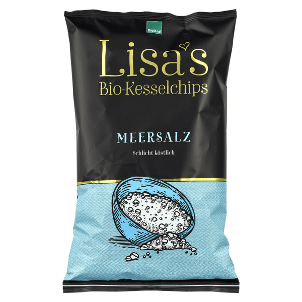 Bio Kesselchips Meersalz bei von Lisa\'s