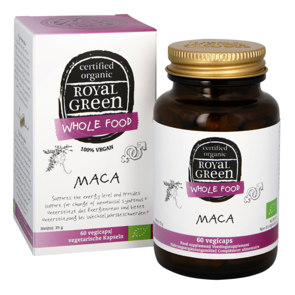 Royal Green  Bio Maca, 60 Kapseln