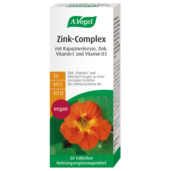 A. Vogel ZINK-Complex, 30 Tabletten vegan