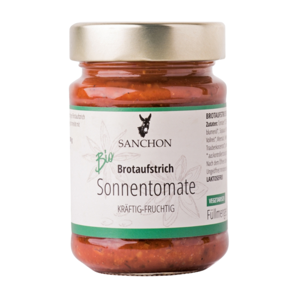 Sanchon Bio Brotaufstrich Sonnentomate