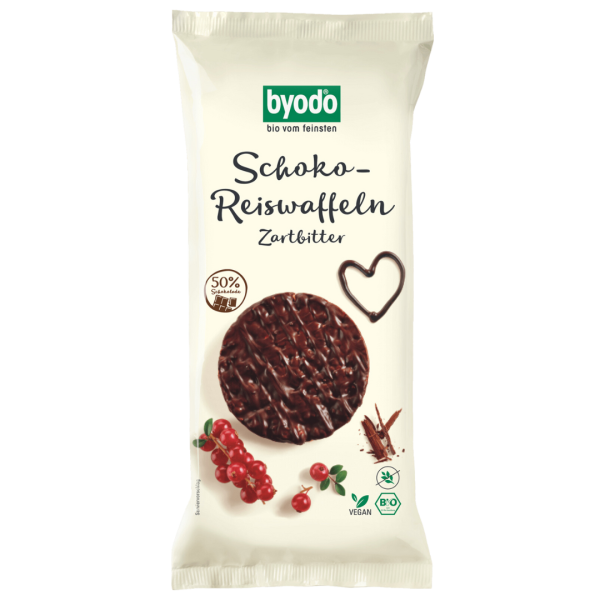 byodo Bio Schoko Reiswaffeln Zartbitter