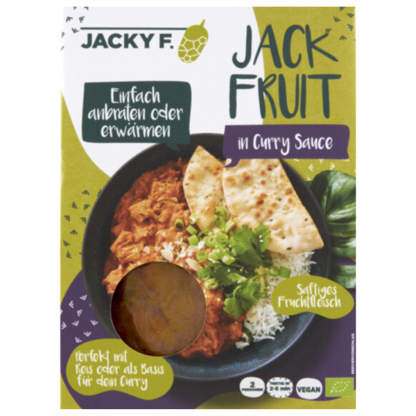 Jacky F. Jackfruit Curry, 300 g MHD 21.01.25