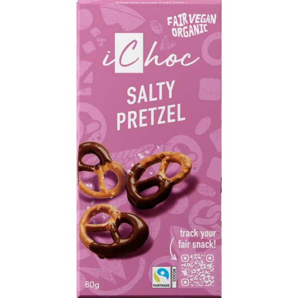 iChoc Bio Salty Pretzel