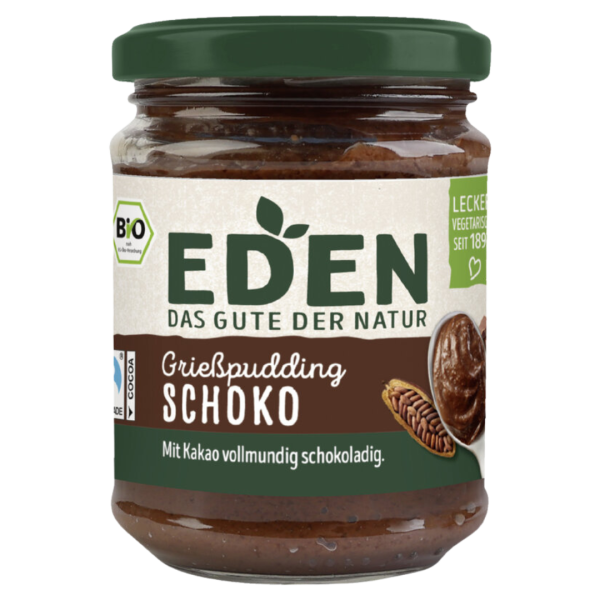 EDEN Grießpudding Schoko Bio, 250 g