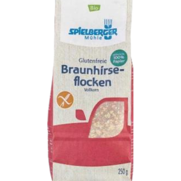 Spielberger Bio Glutenfreie Braunhirseflocken