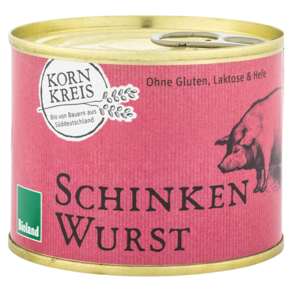 Kornkreis Bio Schinkenwurst, 190g