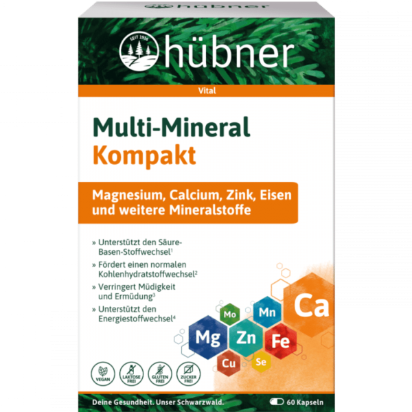 Hübner Multi-Mineral Kompakt Kapseln