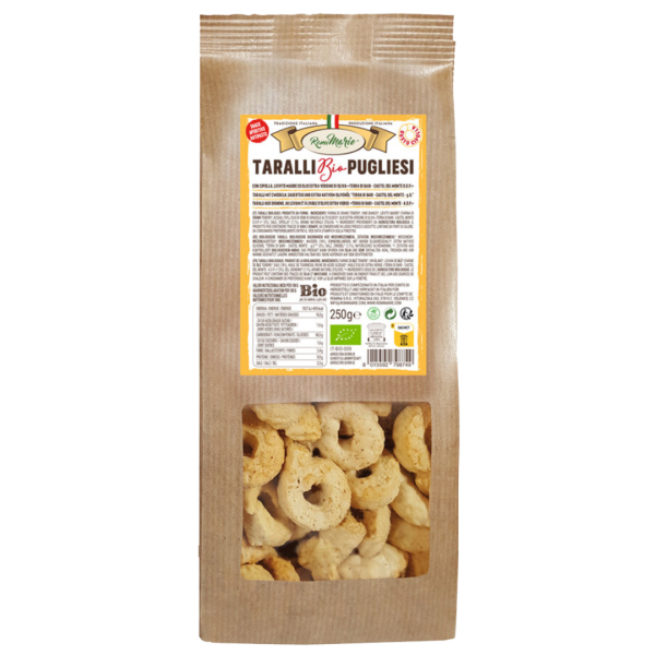 RomiMarie Taralli Zwiebel, 250 g Packung