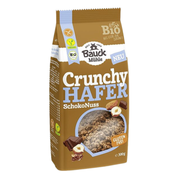 Bauckhof  Bio Hafer Crunchy Schoko Nuss