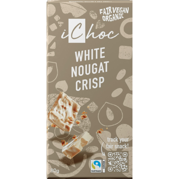 iChoc Bio White Nougat Crisp