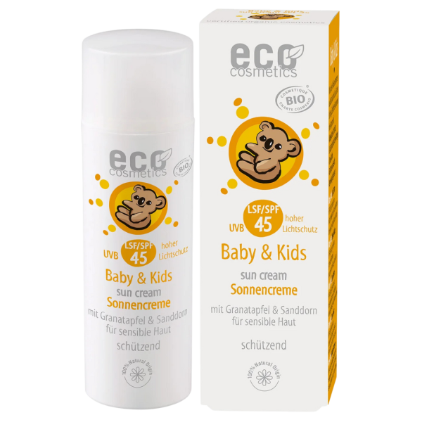 Eco Cosmetics Baby &amp; Kids Sonnencreme LSF 45, 50 ml Spender