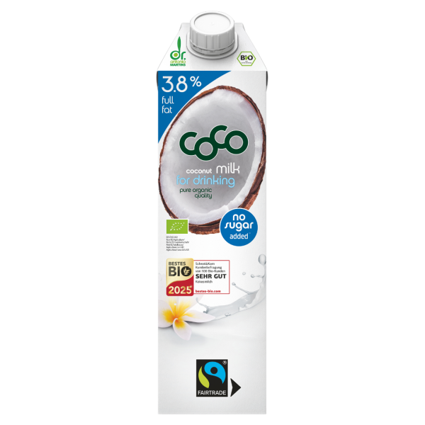 Dr. Antonio Martins Bio Coco Milk Pur 3,8%