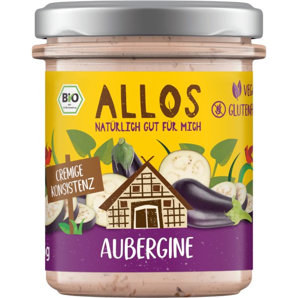 Allos Bio Streichgenuss Aubergine