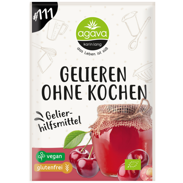 agava Bio Gelieren ohne Kochen