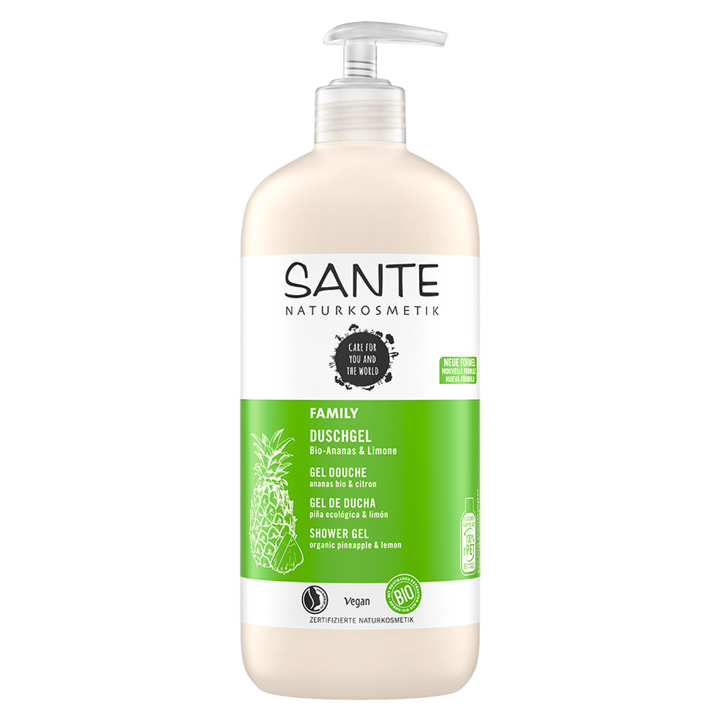 Duschgel Bio-Ananas & Naturkosmetik bei von Sante Limone