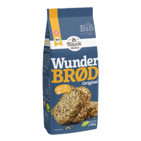 Bauckhof  Bio Wunderbrød, 600g glutenfrei