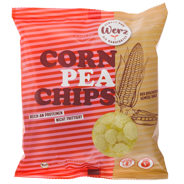 Werz Bio Corn Pea Chips