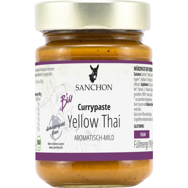 Sanchon Bio Currypaste Yellow Thai