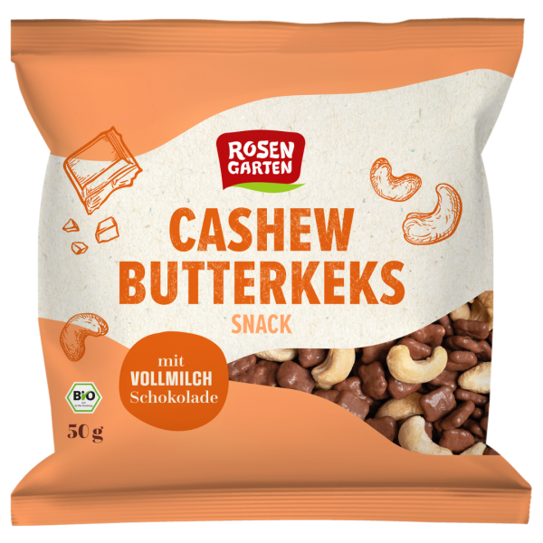 Rosengarten Bio Cashew Butterkeks Snack Mix