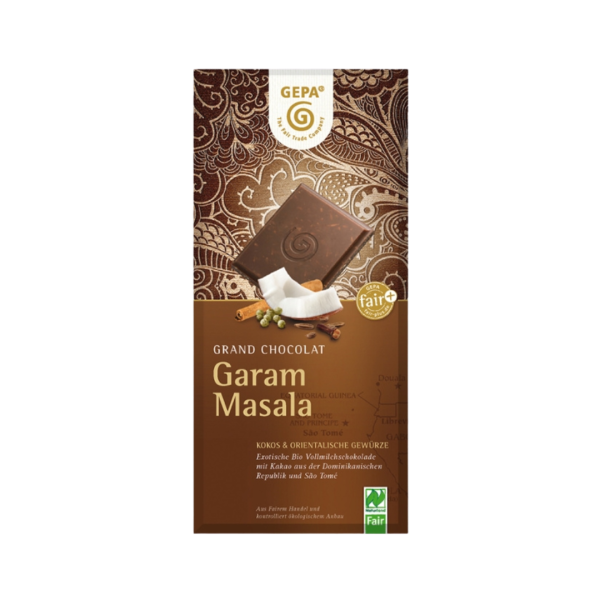 GEPA Garam Masala Schokolade, 100g